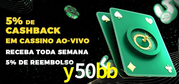 Promoções do cassino ao Vivo y50bb